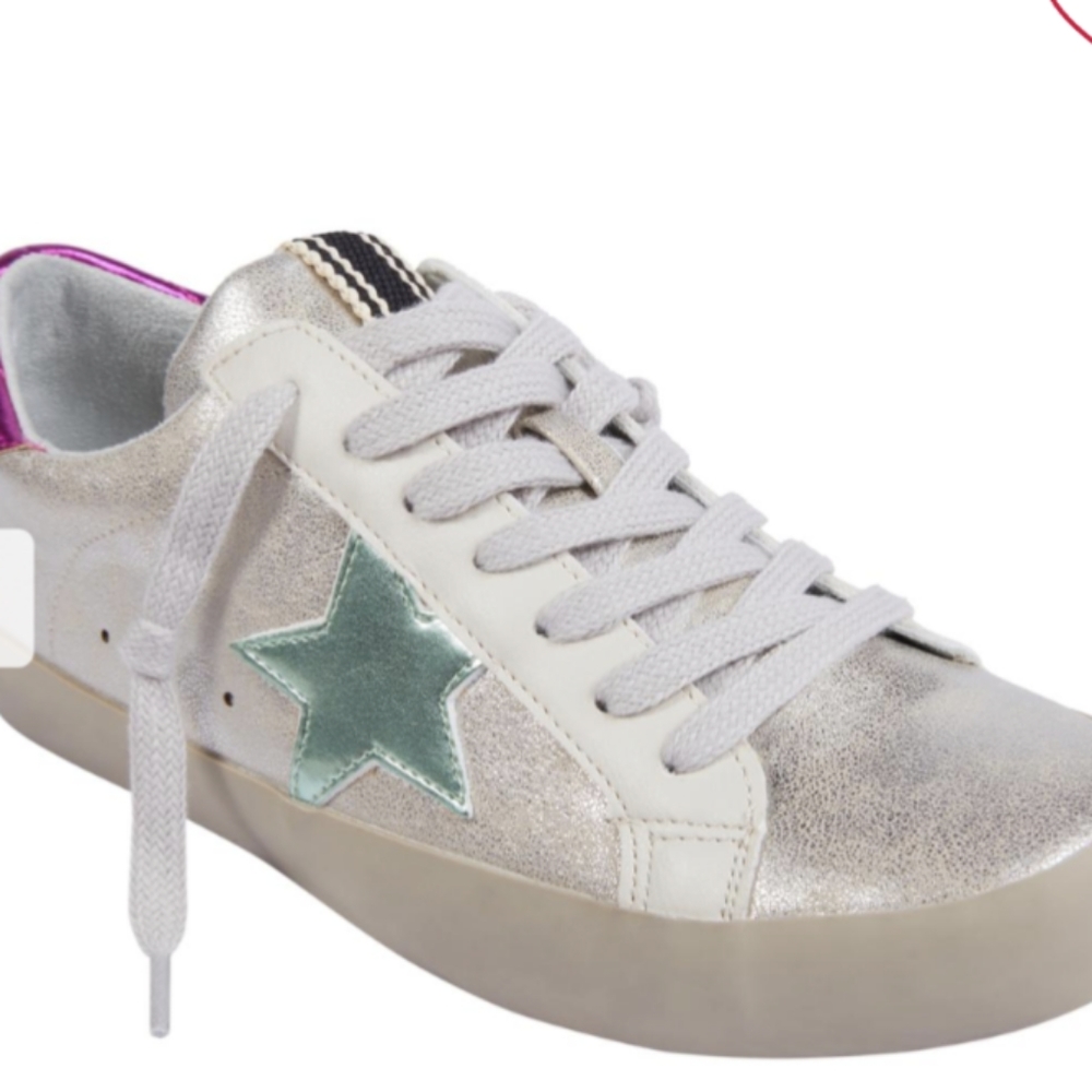 Shushop Paula Silver, Size 6, Brand New